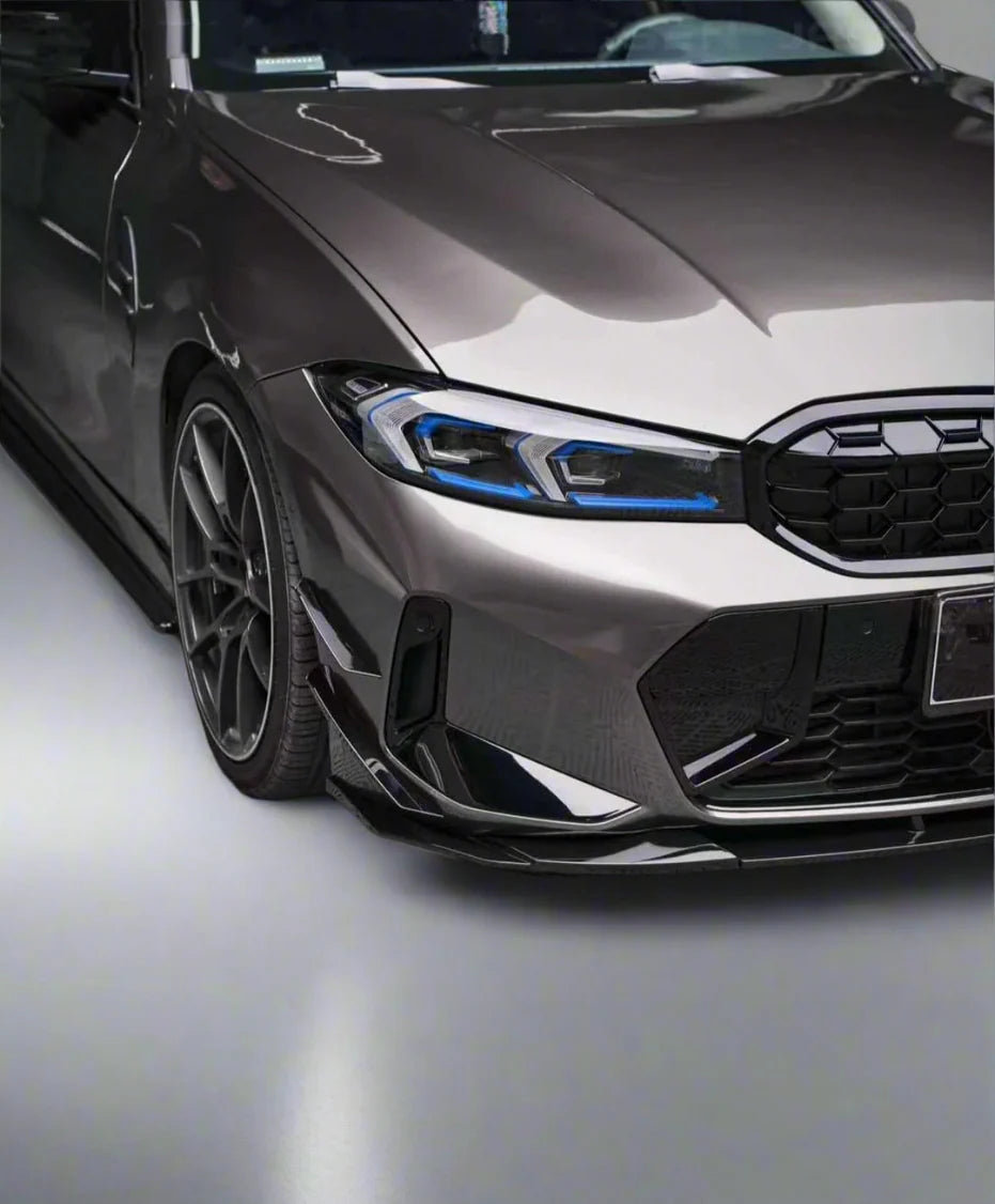 BMW 3 SERIES G20 LCI 2023+ VTEN GLOSS BLACK FRONT LIP V1